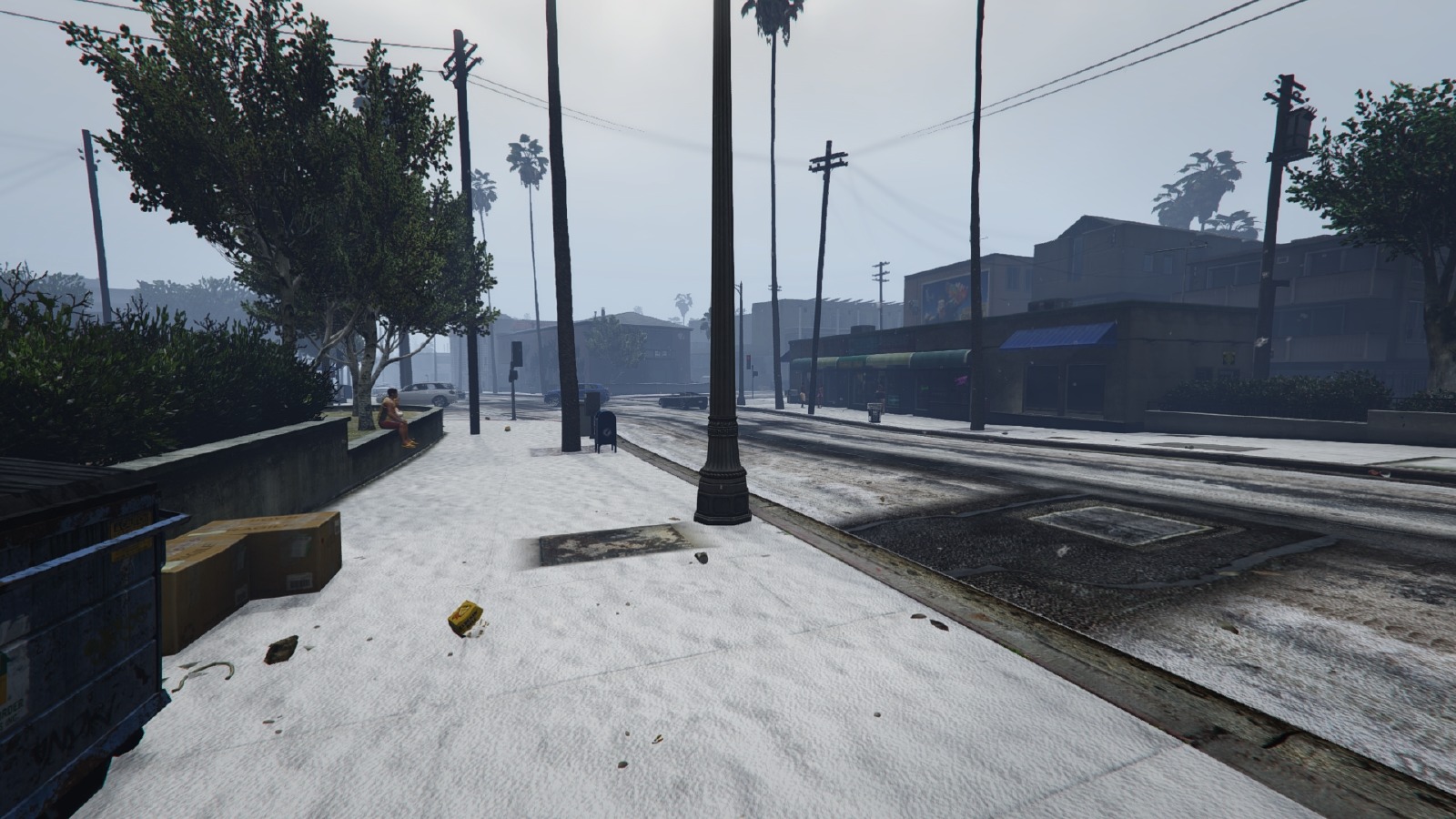 Is there snow in gta 5 фото 37