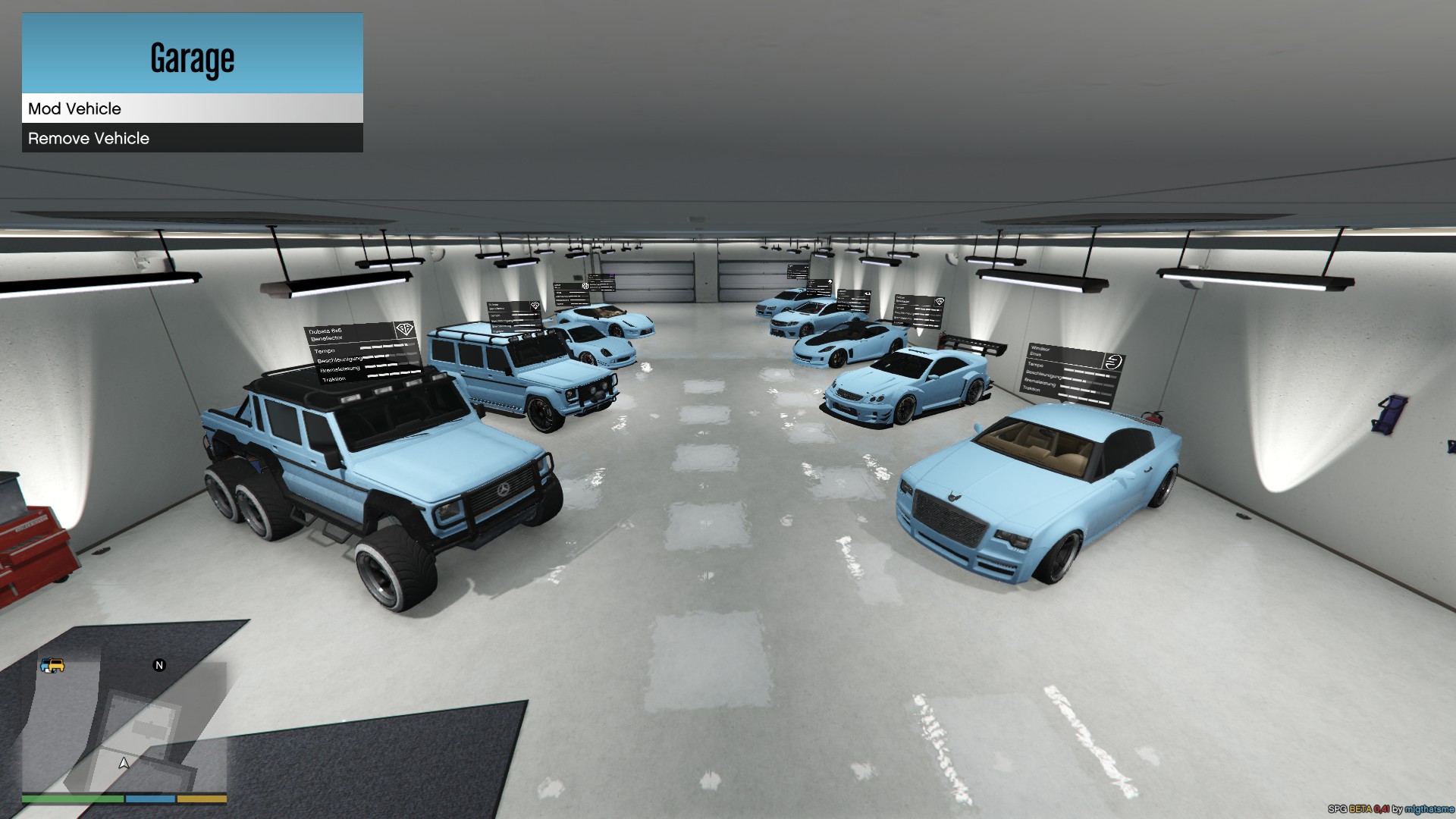 Extra Singleplayer Garages 