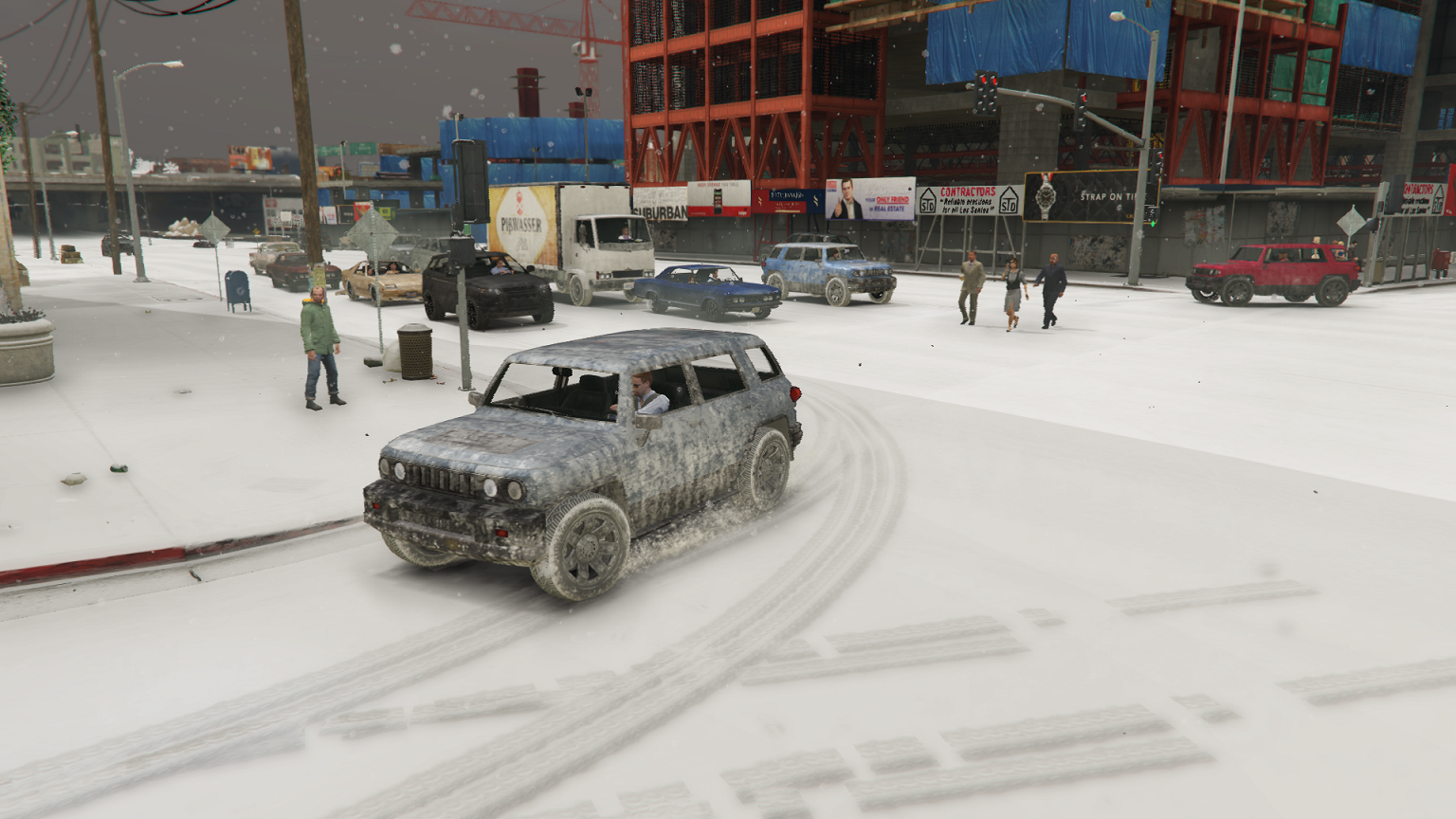 Are there snow in gta 5 фото 18