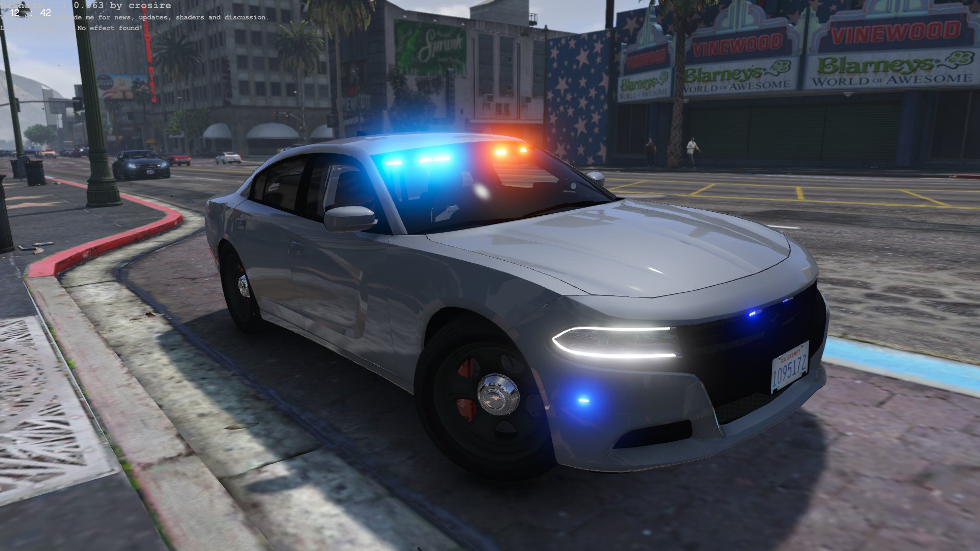 Dodge Charger Pursuit 2016 LAPD Unmarked - Vehicules pour GTA V sur GTA